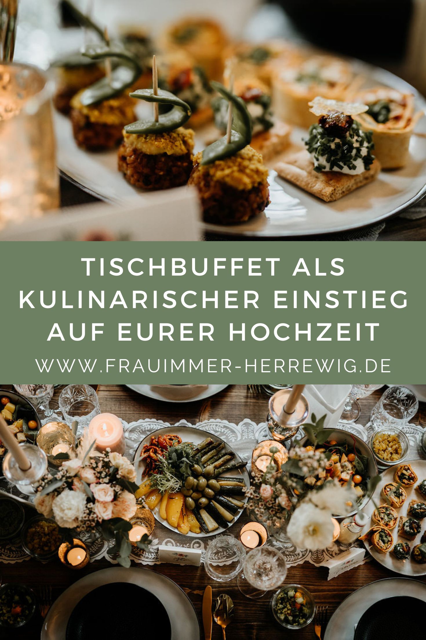 Hochzeit tischbuffet – gesehen bei frauimmer-herrewig.de