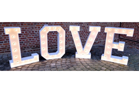 LOVE-Letters XXL Leuchtbuchstaben