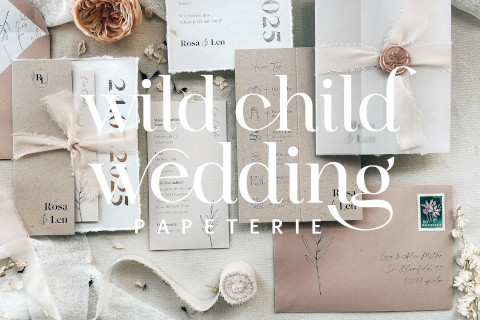 Wild Child Wedding - Papeterie
