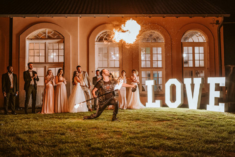 Feuershow by one love Hochzeiten