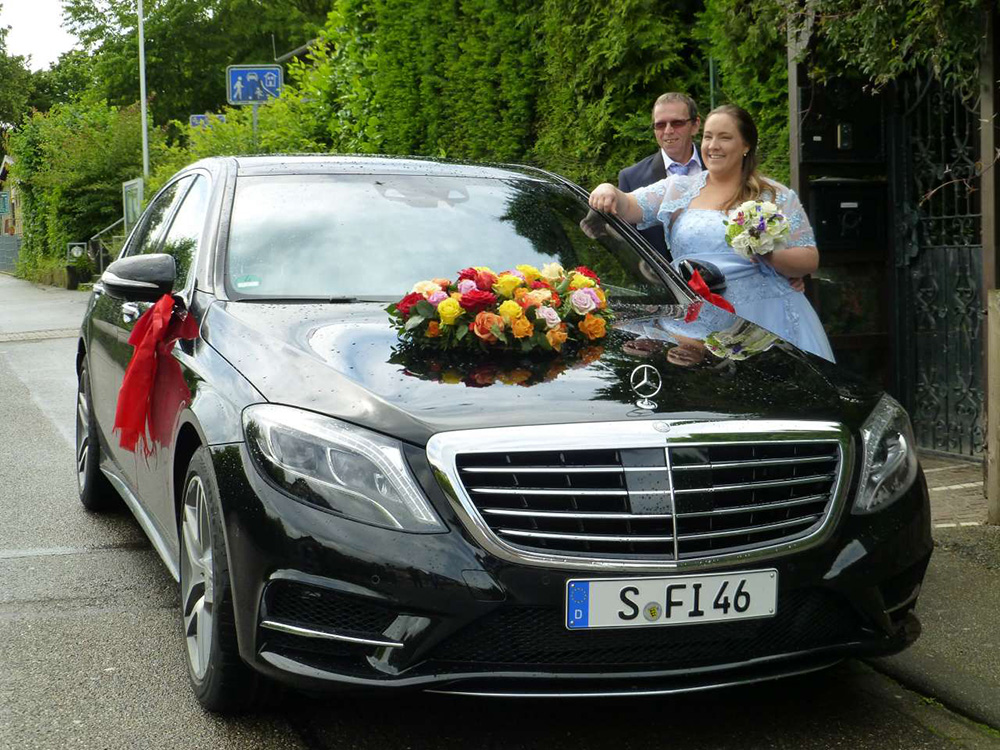 Limousine Hochzeit, Hochzeitsauto, ShuttleSercvice B&B VIP Shuttle Service