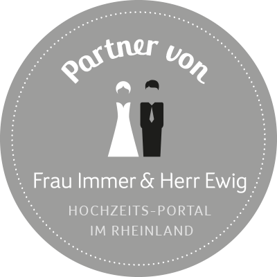 Hochzeit Köln, Hochzeit Bonn, Hochzeit Düsseldorf - Frau Immer & Herr Ewig