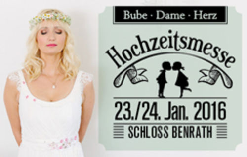 Hochzeitsmesse Düsseldorf Bube Dame Herz 2016