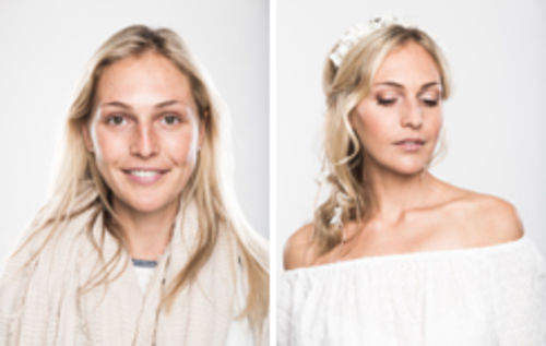 Brautstyling - Mit Vorher-Nachher-Fotos