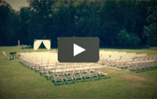 Hochzeit unter freiem Himmel